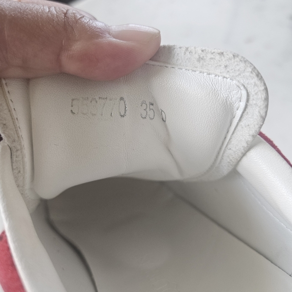 Alexander McQueen Oversized Sneakers Red/White - Picture 5 of 15